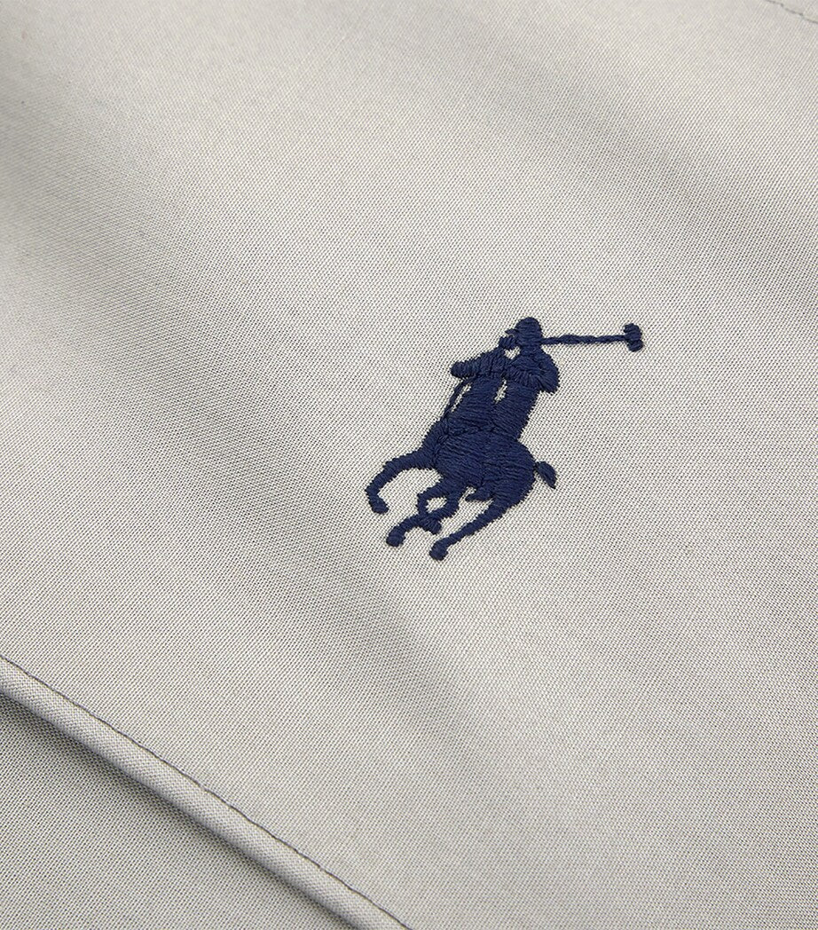 Ralph Lauren Cotton Polo Player King Flat Sheet 270cm x 280cm, imported from the UK