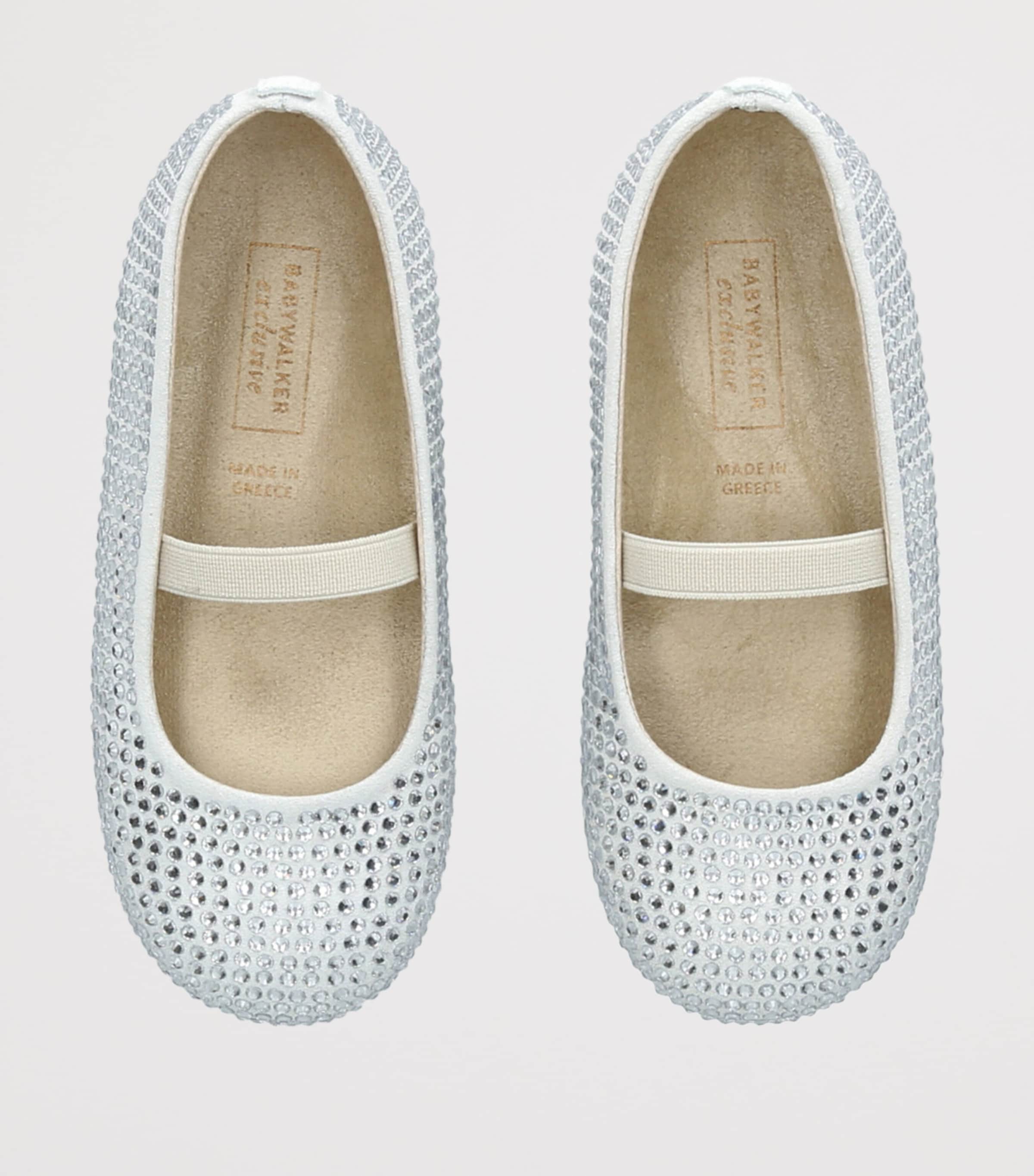 BabyWalker Leather Embellished Mary Janes baby shoes - British product