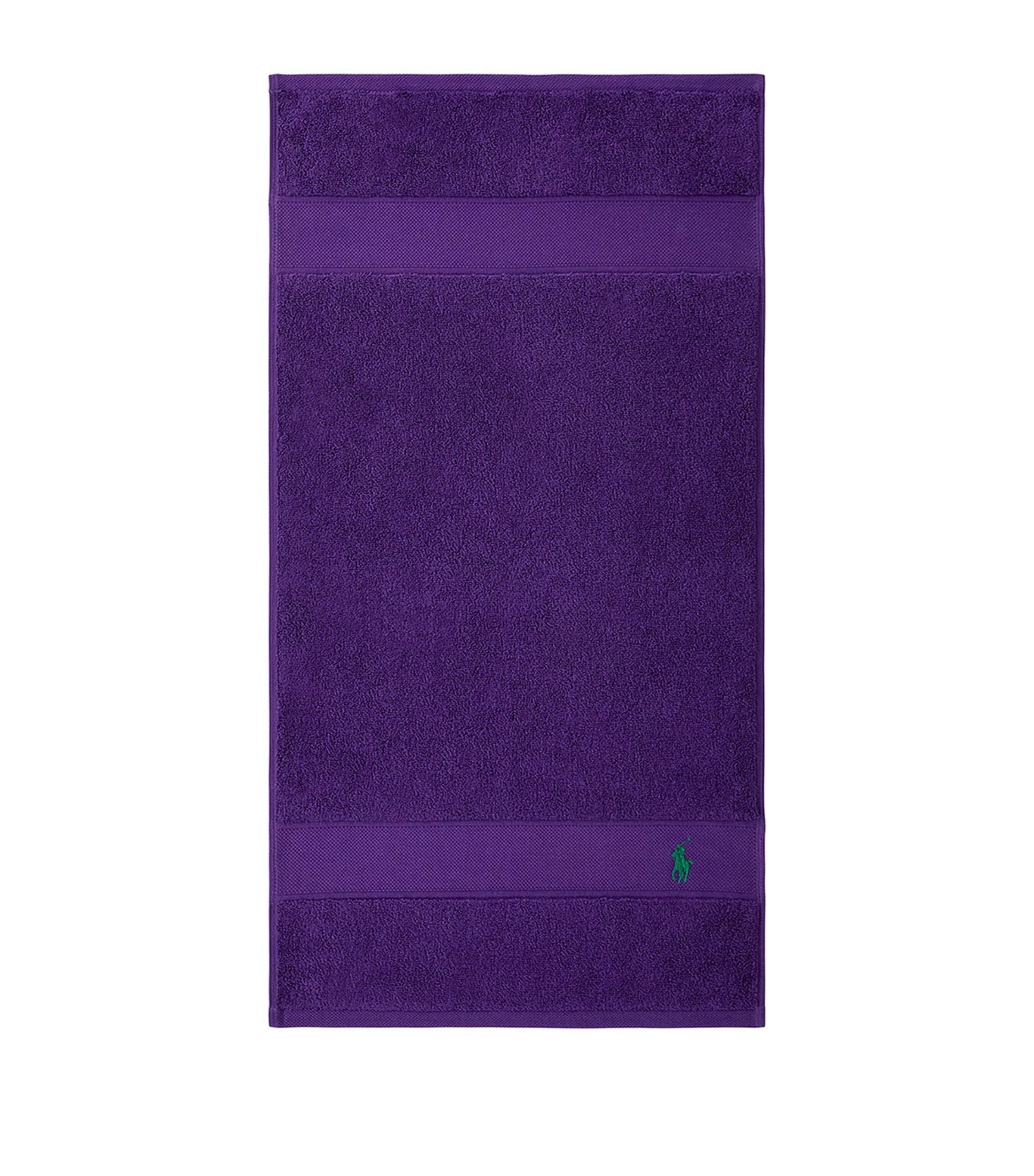 Ralph Lauren Polo Player guest towel 40cm x 75cm, imported from the UK