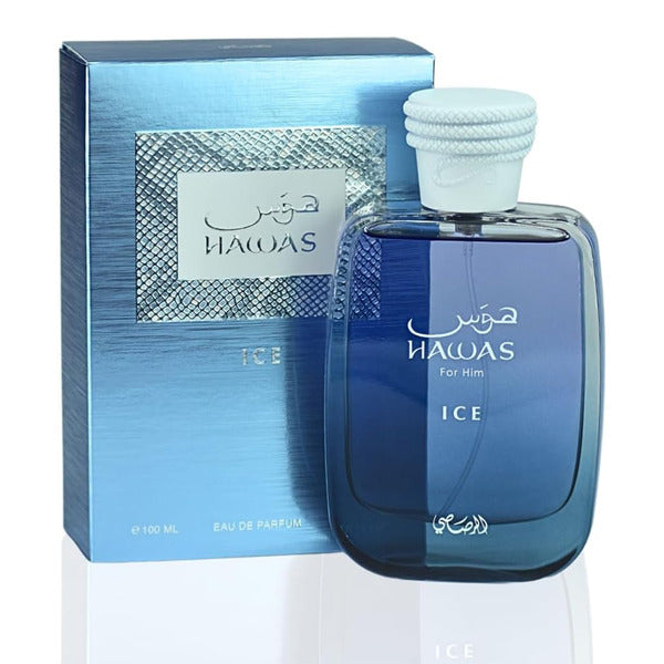 Rasasi Hawas Ice EDP 100ml imported from the UK