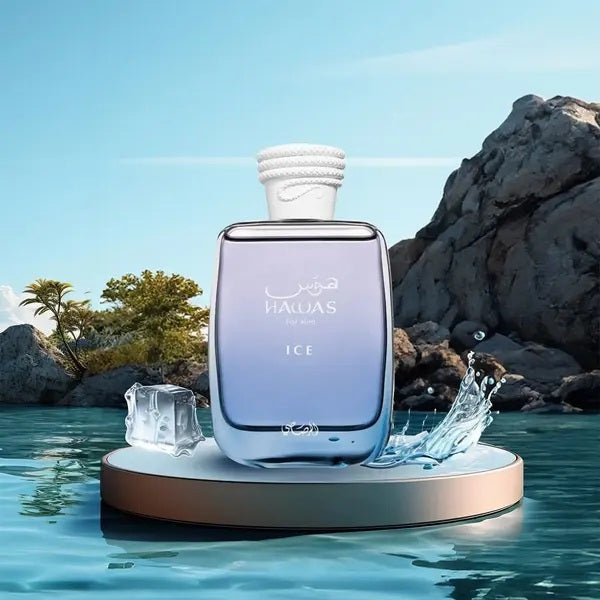 Rasasi Hawas Ice EDP 100ml imported from the UK