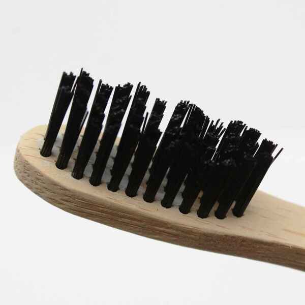 Organically Epic Adult Bamboo Toothbrush Firm Bristle, imported from the UK