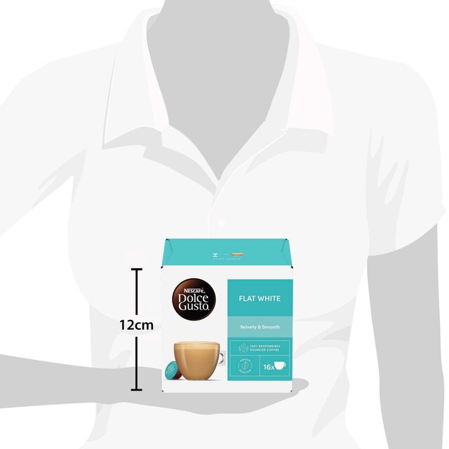 Nescafe Dolce Gusto Flat White Coffee Pods   16 per pack - McGrocer