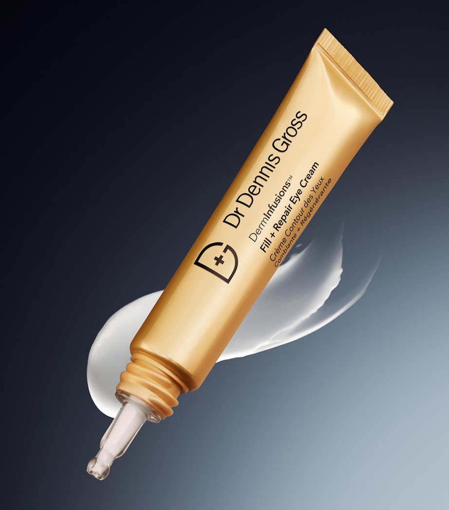 Dr Dennis Gross fill and repair eye cream with hyaluronic acid and copper peptides 15ml - British product