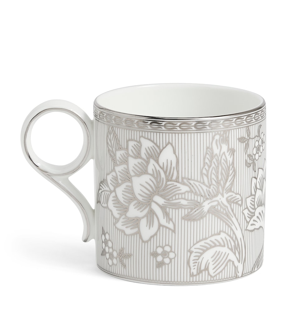 Wedgwood Bone China Silver Tonquin Mug (330ml)