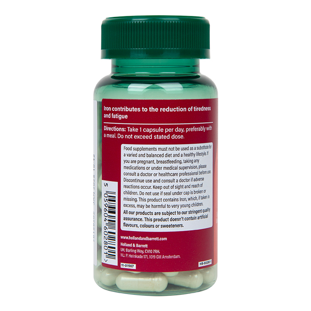 Holland Barrett Gentle Iron 20mg 90 Capsules