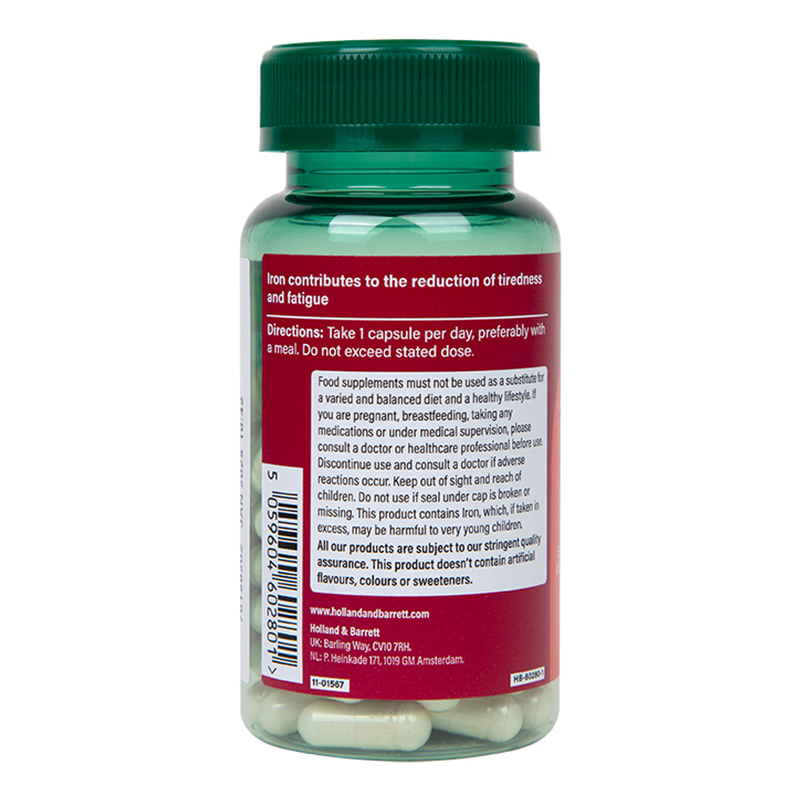 Holland Barrett Gentle Iron 20mg 90 Capsules