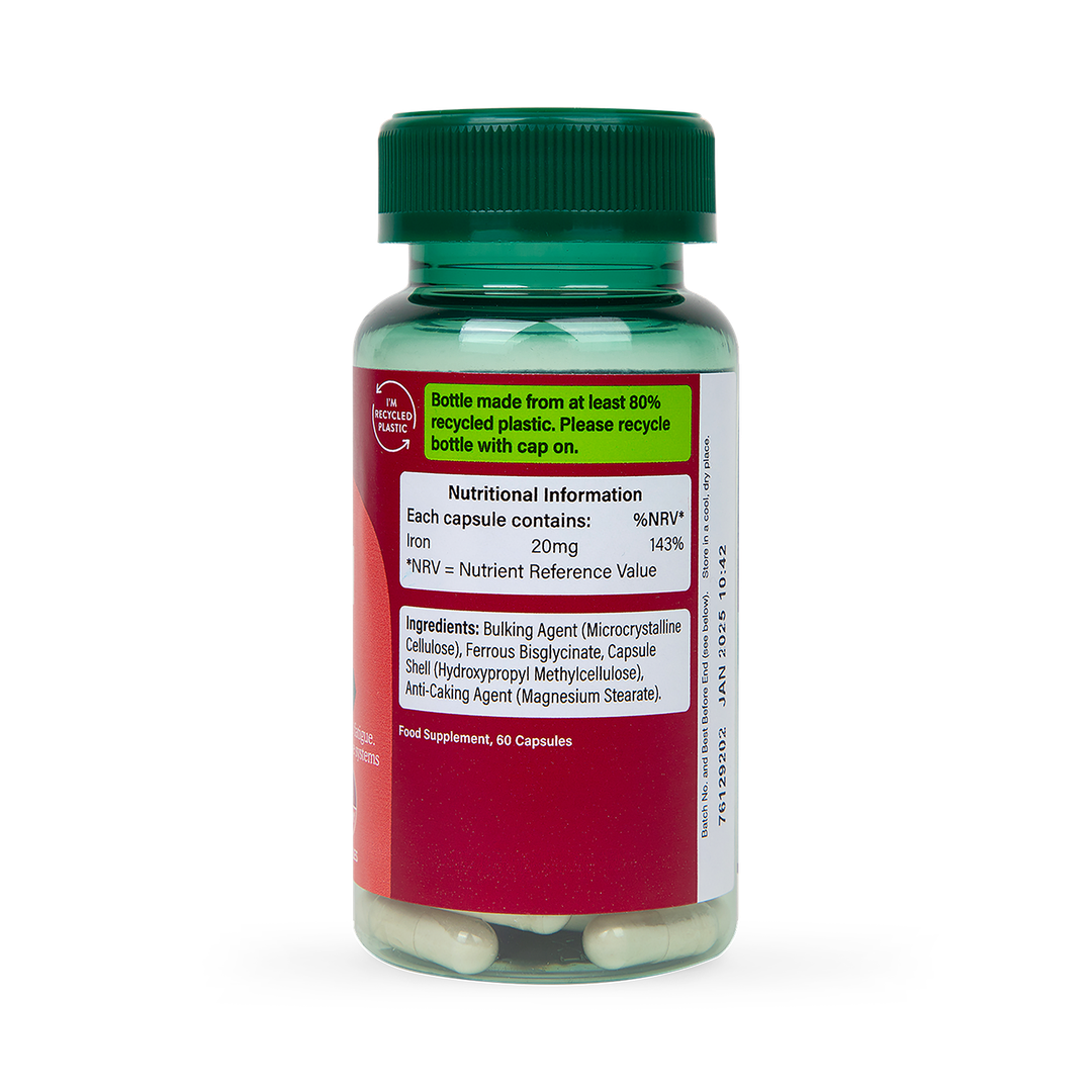 Holland Barrett Gentle Iron 20mg 90 Capsules