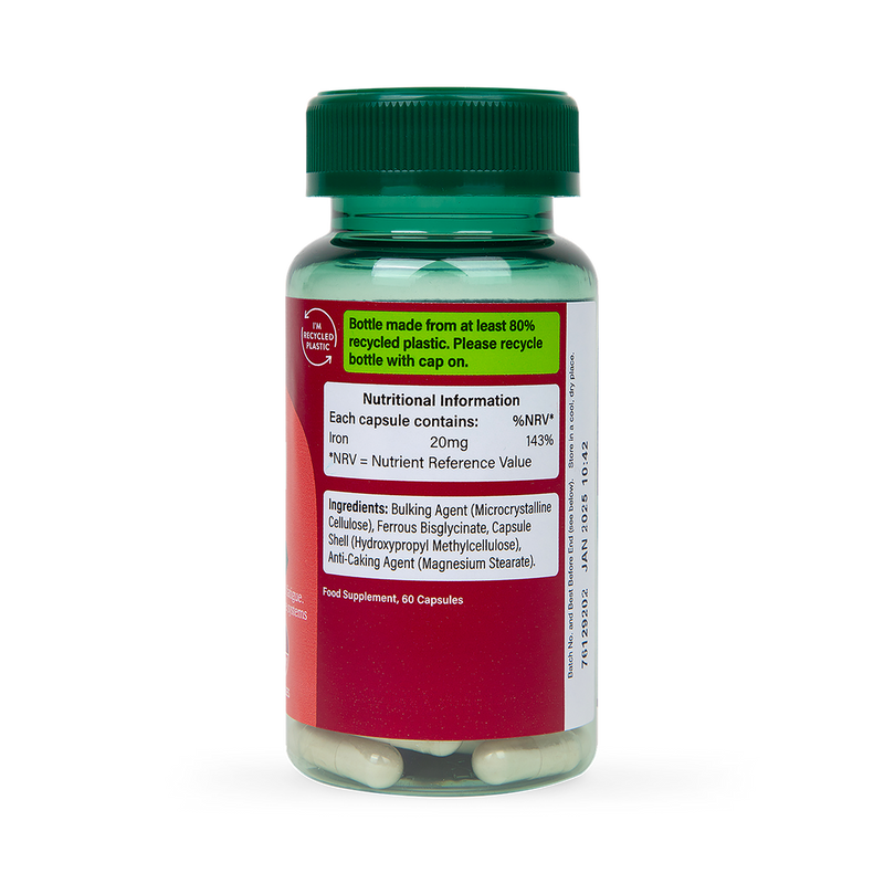 Holland Barrett Gentle Iron 20mg 90 Capsules