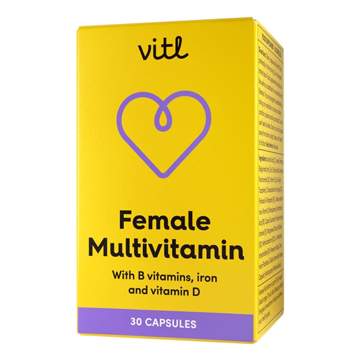 Vitl Female Multivitamin 30 Capsules GOODS Holland&Barrett