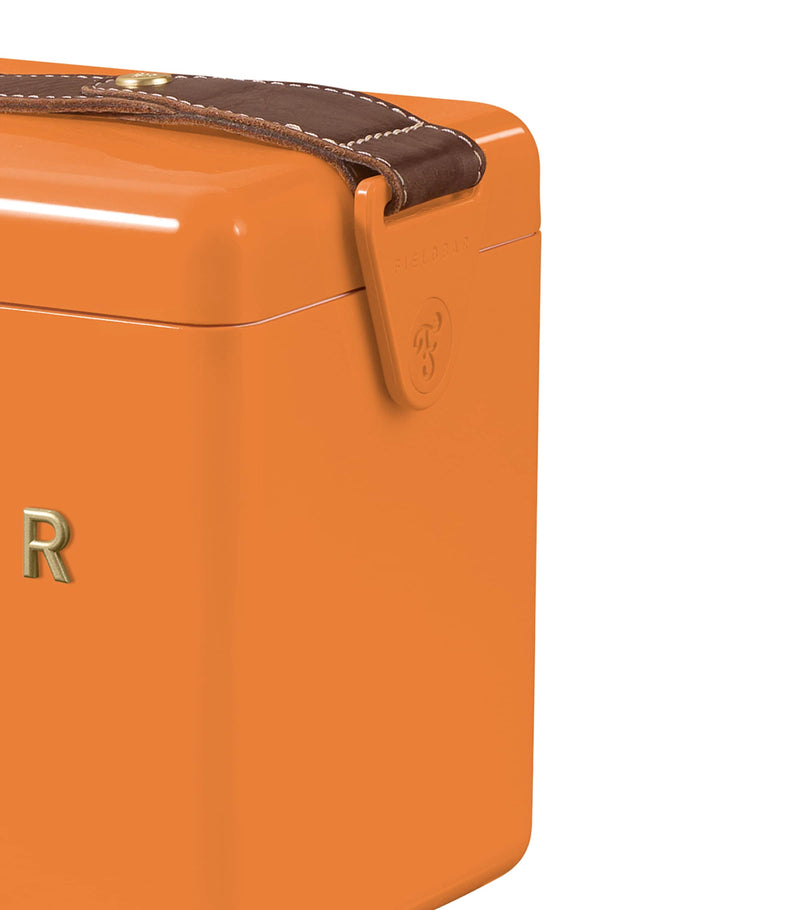 Fieldbar Mini Bar Cooler Box with leather sling 4L - British product