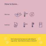 Caffeine-Free Herbal Tea with Chamomile, Lavender and Valerian, 14 Tea Bags