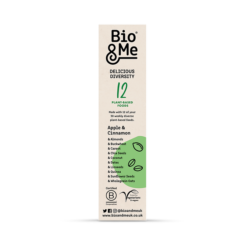 Bio  Me Oats  Plenty Apple  Cinnamon Gut-Loving Porridge 400g