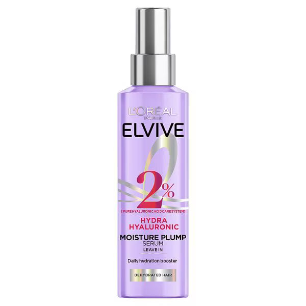 L'Oréal Elvive Hyaluronic Moisture Serum for hair, UK version