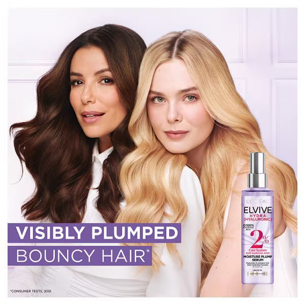 L'Oréal Elvive Hyaluronic Moisture Serum for hair, UK version