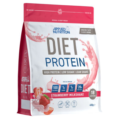 Applied Nutrition Strawberry Milkshake Diet Protein Powder 450g