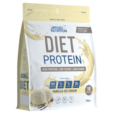 Applied Nutrition Diet Protein Vanilla Ice Cream powder 450g - British product