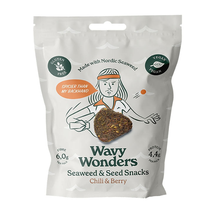 Wavy Wonders Seaweed & Seed Snack Garlic & Yoghurt 30g GOODS Holland&Barrett Sea Salt
