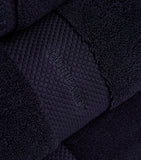 Ralph Lauren Egyptian cotton bath towel with diamond embroidery, 75cm x 137cm, imported from the UK