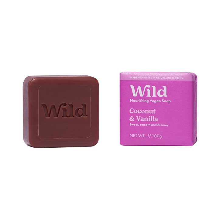 WILD Coconut & Vanilla Soap 100g GOODS Holland&Barrett Fresh Cotton & Sea Salt