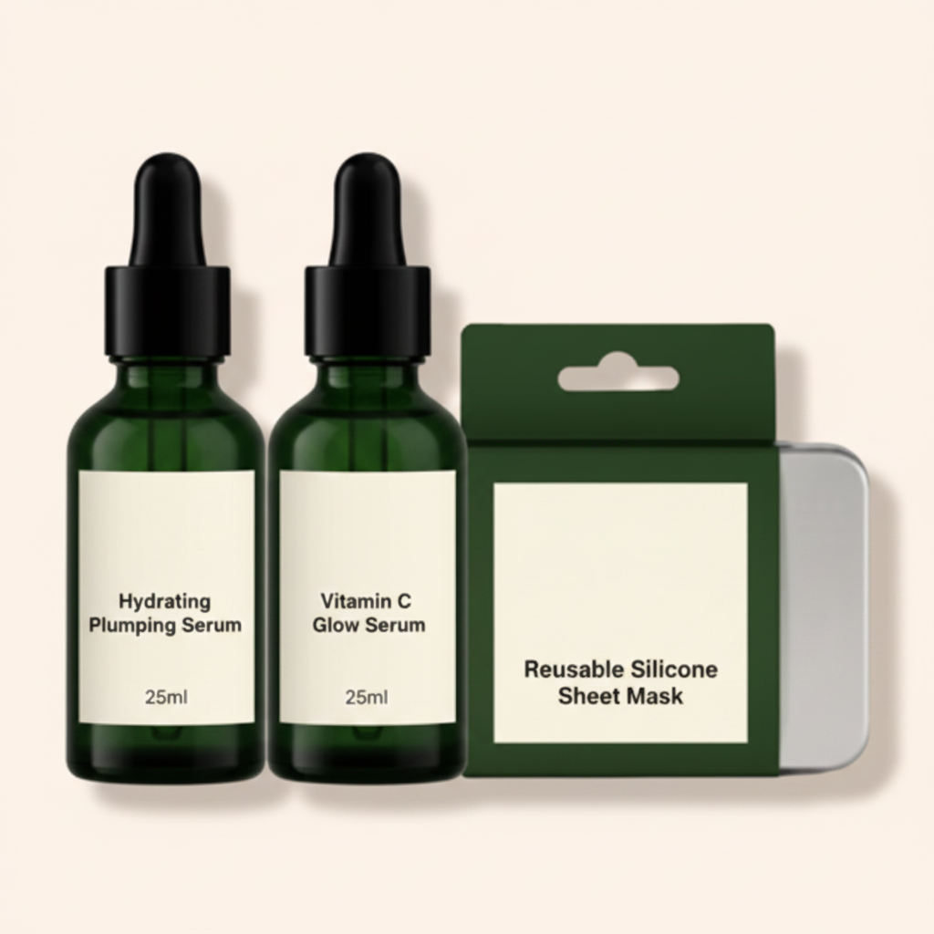 Botanics Glowing Skin Set gift collection - British product