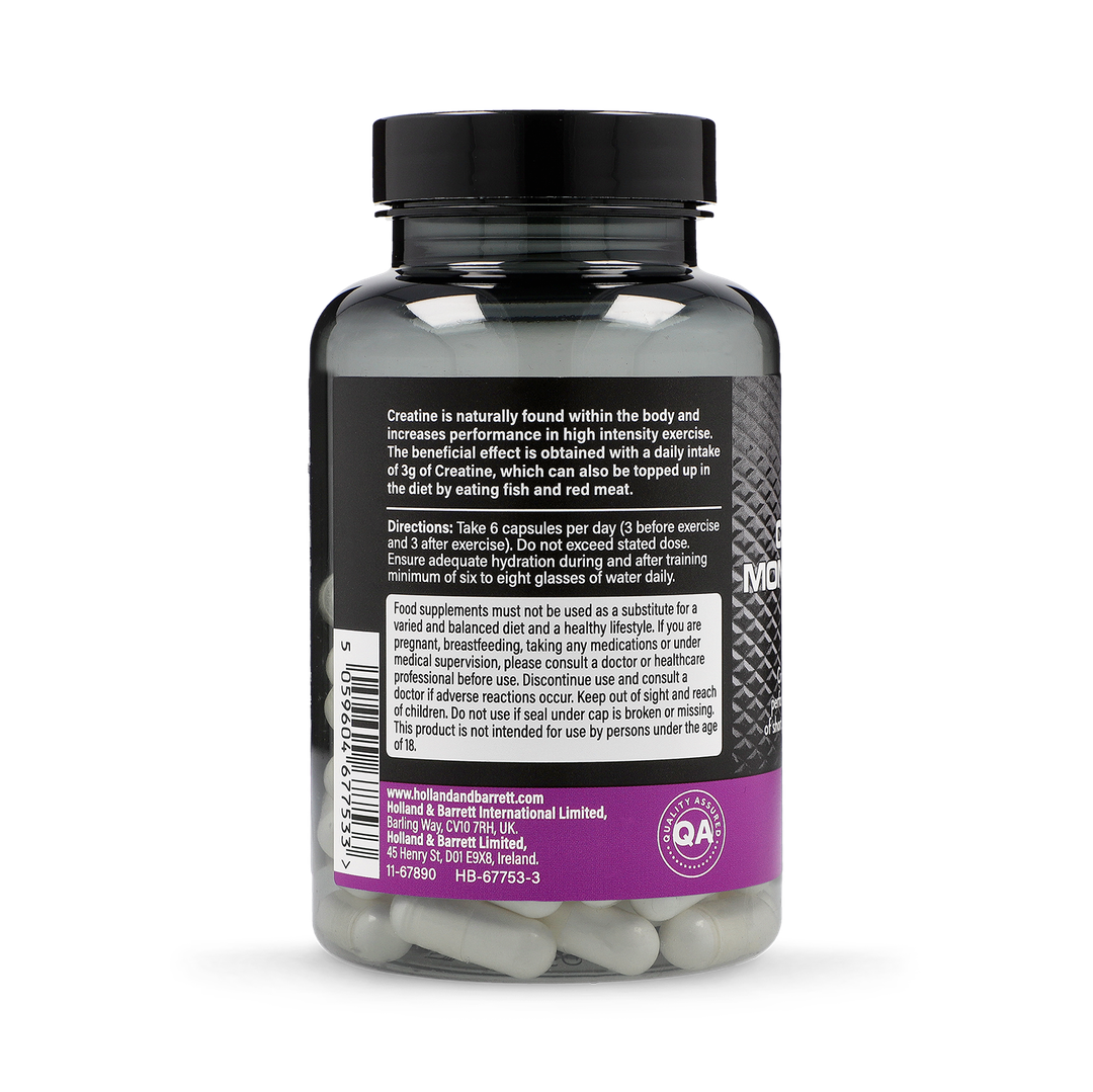 Creatine Monohydrate 700mg 120 Capsules