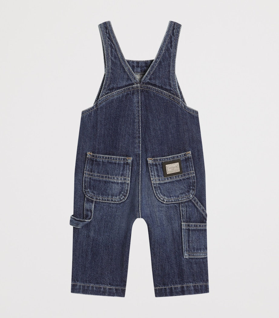 Dolce&Gabbana kids denim dungarees 3-30 months - British product