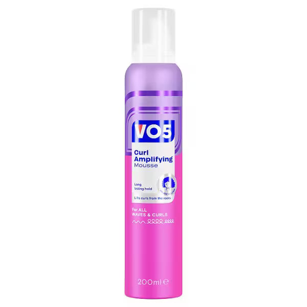 Vo5 Curl Amplifying Mousse 200ml (British brand)
