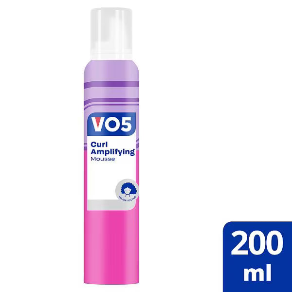 Vo5 Curl Amplifying Mousse 200ml (British brand)