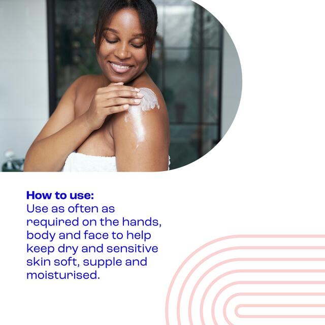 E45 Rich 24H Fast Absorbing Moisturiser Cream for dry skin Pump   400ml - McGrocer