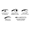Eylure Dybrow mid brown permanent eyebrow tint 5ml, imported from the UK