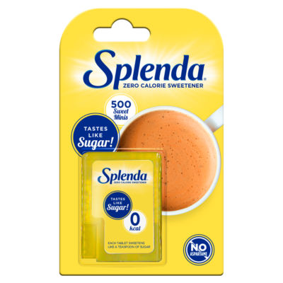Splenda Zero Calorie Sweetener Sweet Minis 500 Pack Tabletop Sweetener