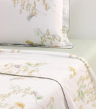 Yves Delorme Pollen Super King Flat Sheet (British brand)