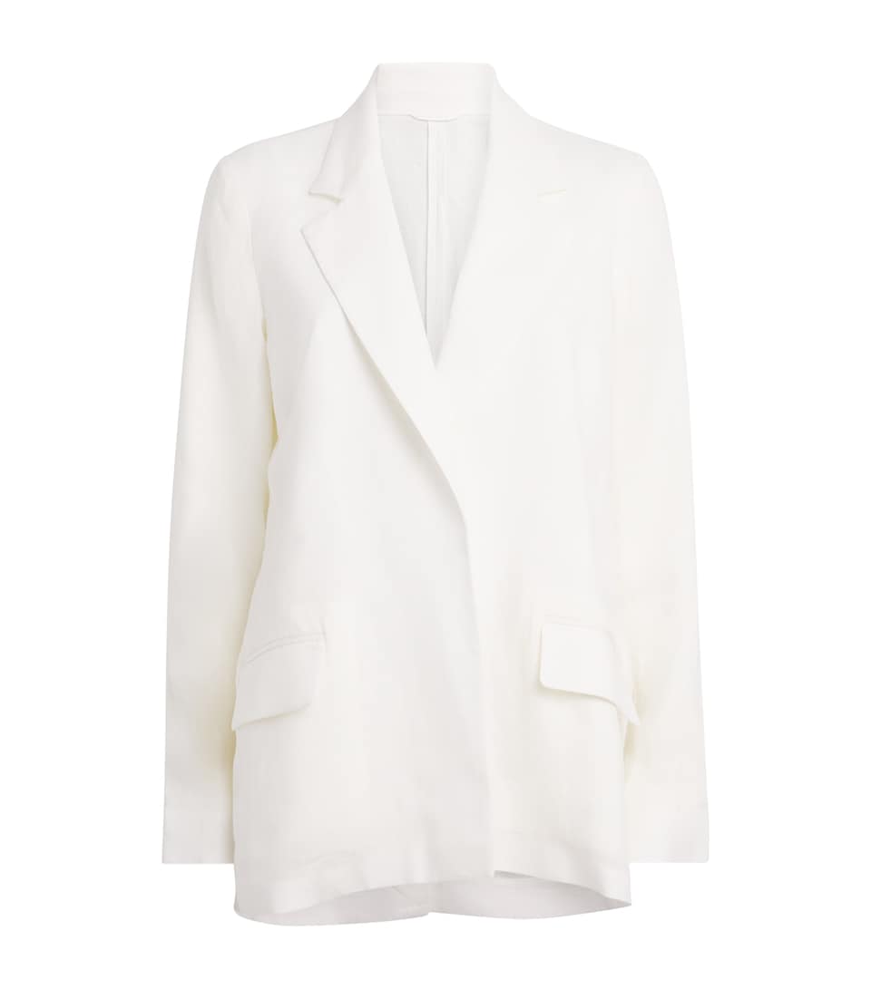 100% Cashmere Long Sleeve Stole with Panelling and Scalloped Edges
