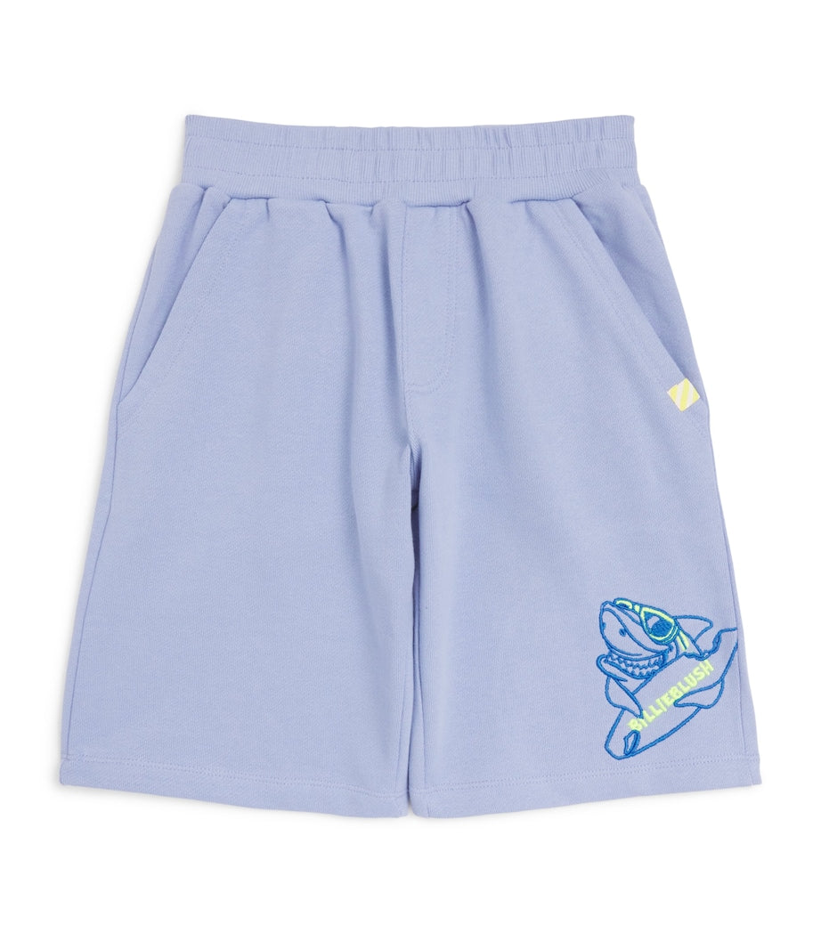 Billieblush cotton embroidered sweat shorts for kids 4-10 years - British product