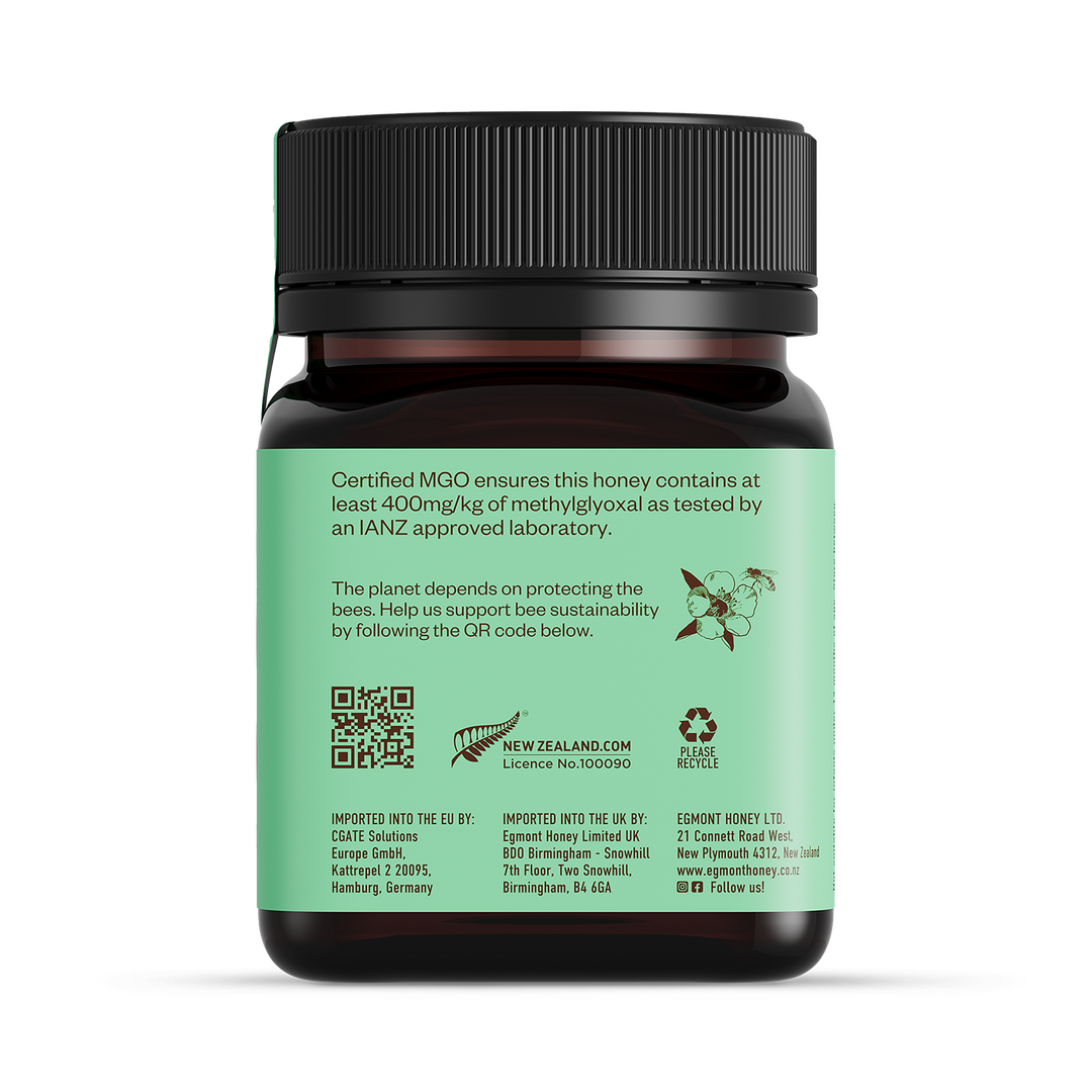 Egmont Honey Monofloral Manuka Honey MGO 400 250g
