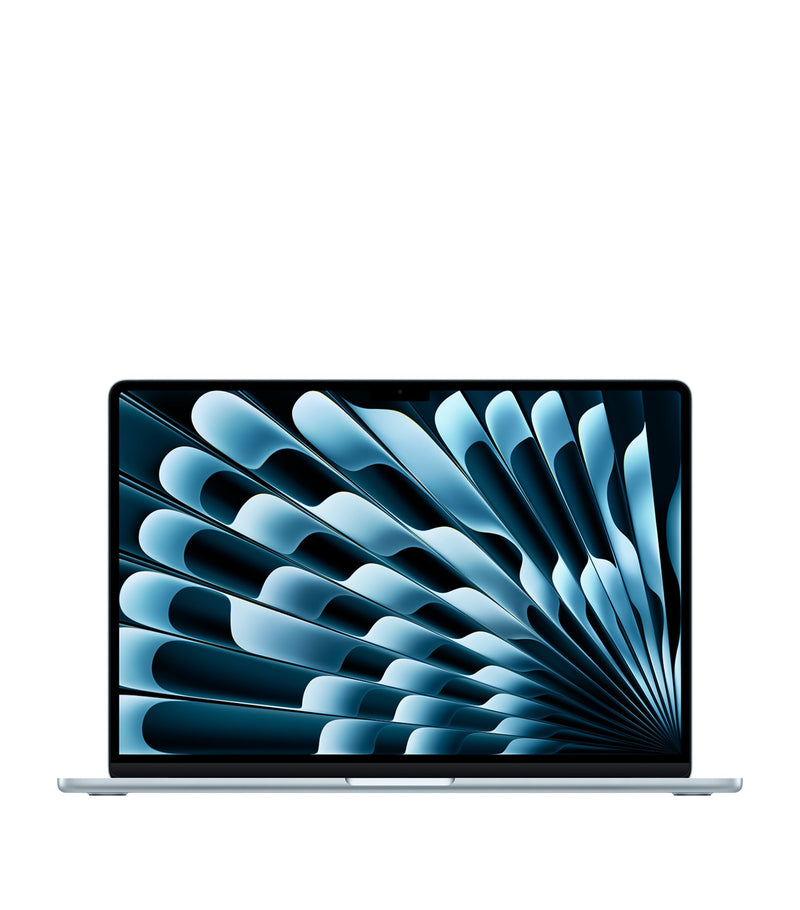 Apple MacBook Air 15 inch laptop with M4 chip and blue color - British product