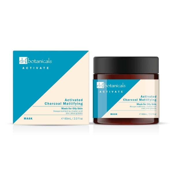 Dr Botanicals charcoal mask oily skin 60ml - British product