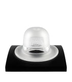 Lalique x René Magritte Bowling Hat Sculpture