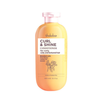 Shakebar Curl & Shine Conditioner for Curly Hair 300ml
