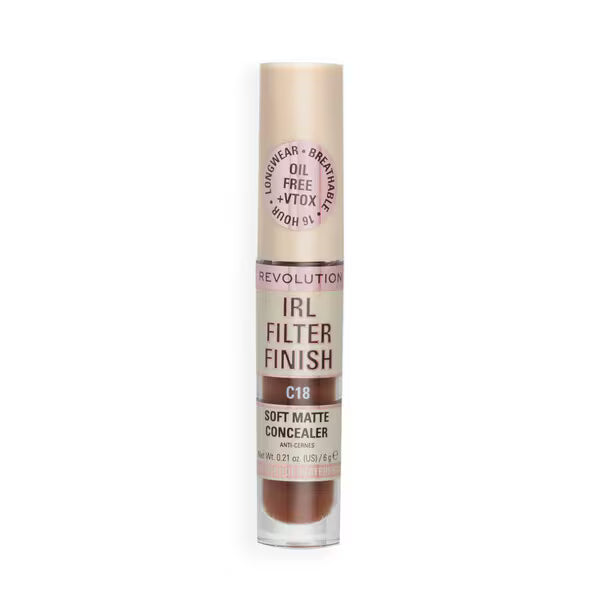 Revolution IRL Filter Finish Concealer C18 imported from the UK