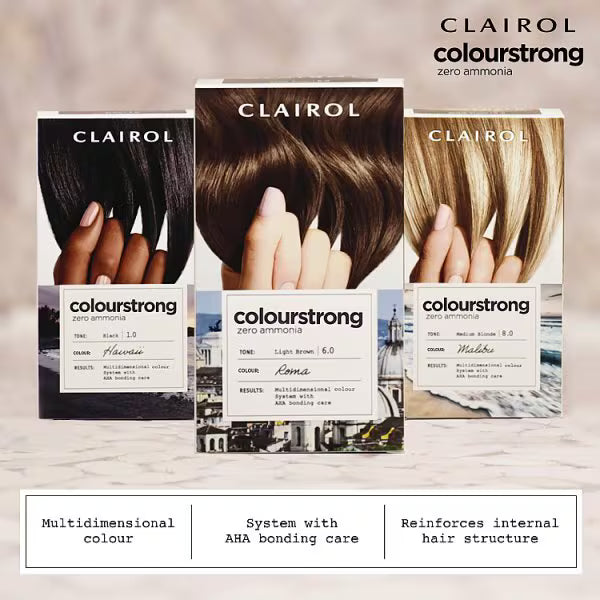 Clairol Colour Strong Medium Blonde hair dye - British product