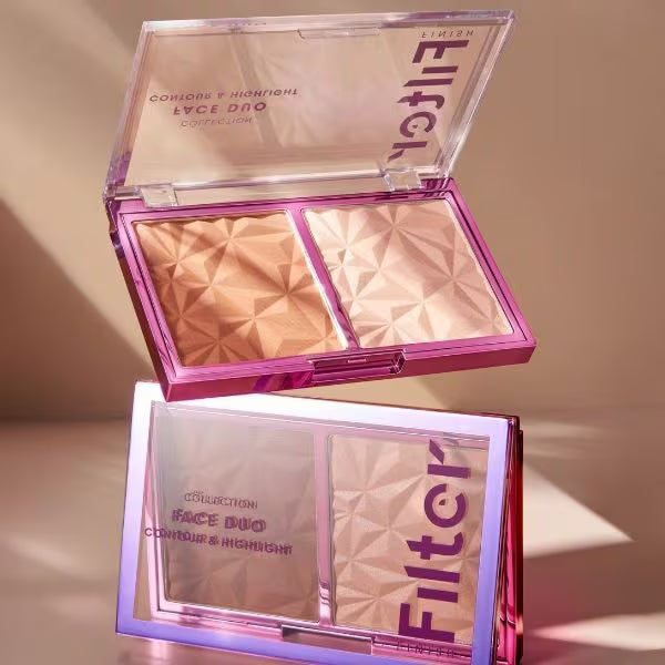 Collection filter finish face duo contour highlight - British product