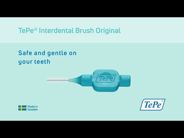 TePe Interdental Brush ISO Size 3 with Cap (British brand)