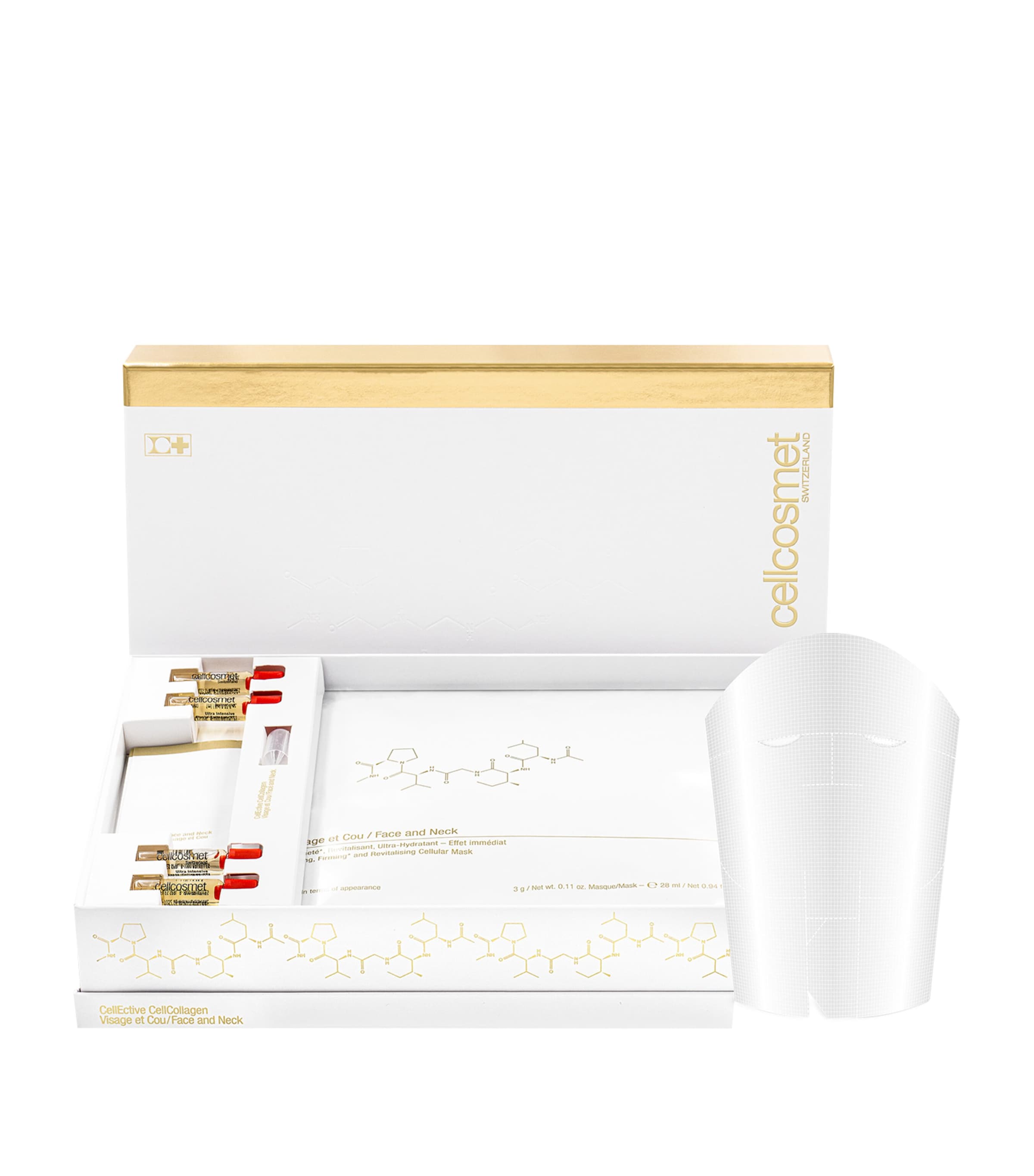 Cellcosmet CellEctive CellCollagen Face and Neck Mask (4 x 1.5ml)