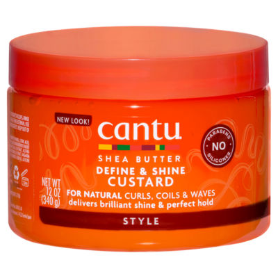 Cantu Shea Butter Define and Shine Custard 340g - British product