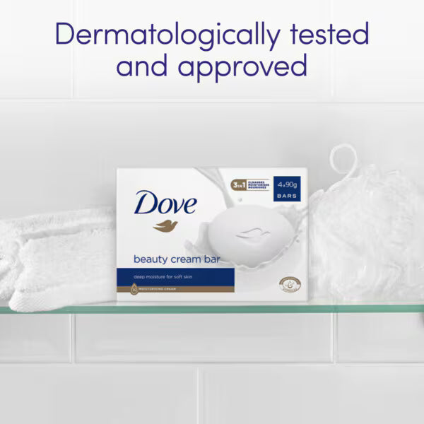 Dove Original Moisturising Cream Beauty Bar 6x 90g - British product
