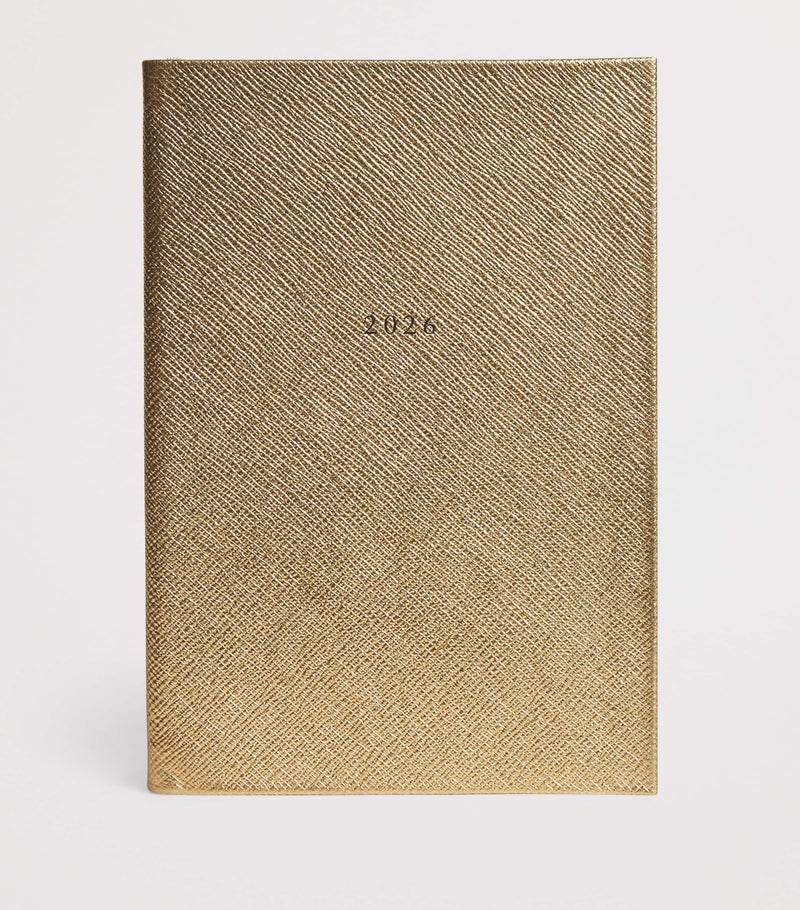 Harrods leather A5 diary 2026, UK version