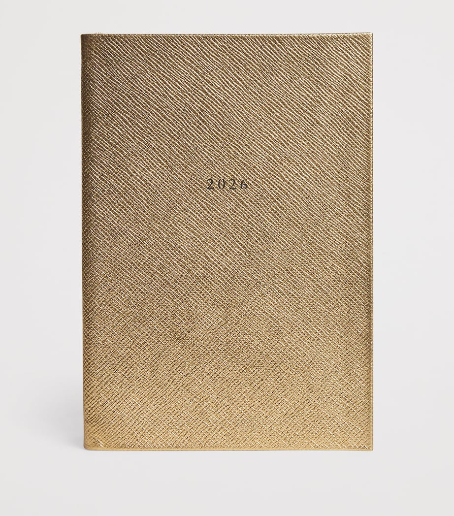 Harrods leather A5 diary 2026, UK version