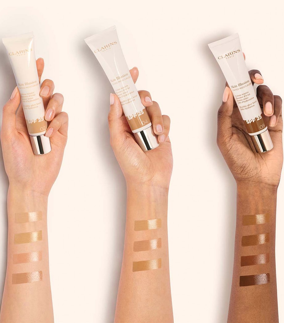 Clarins Skin Illusion Tinted Moisturizer SPF 25 - British product